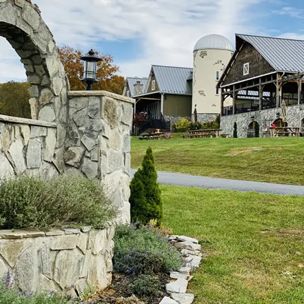 Creek's Edge Winery in Loudoun County, VA.