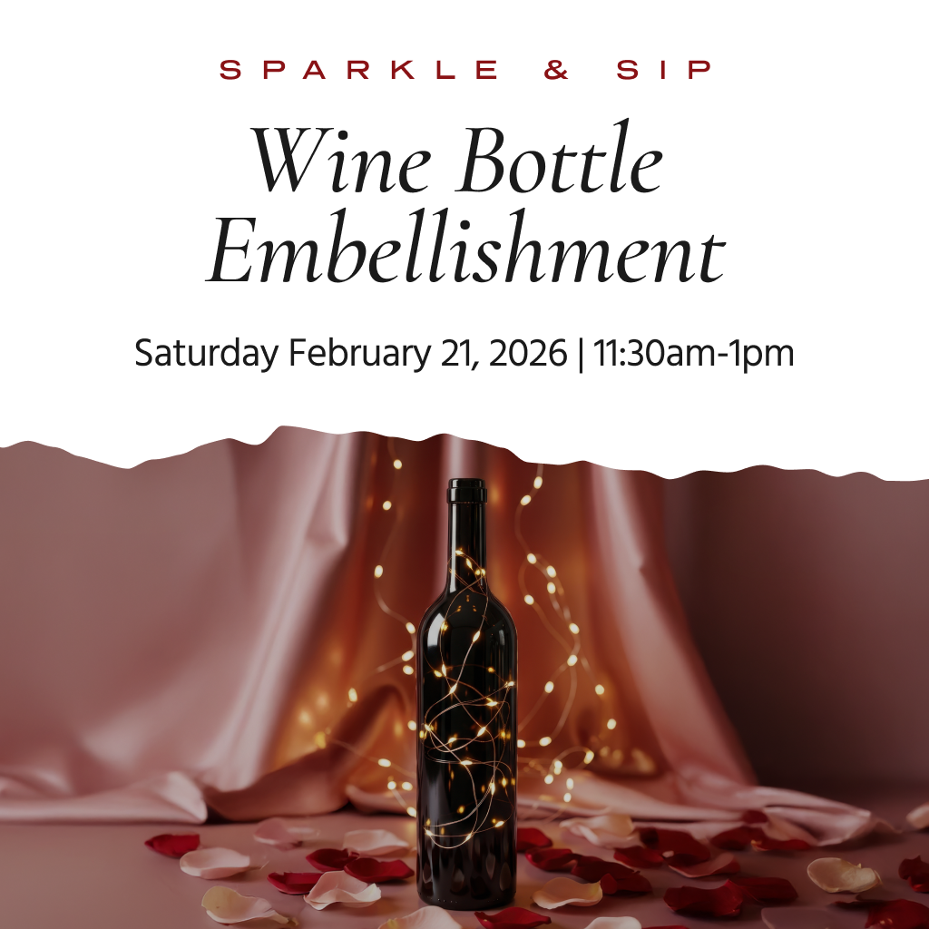 Sparkle & Sip: Wine Bottle Embellisment